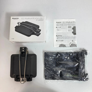 One Size Black Soto Minimal Hot Sand Maker, Amazon.co.jp Exclusive, Stainless Steel Cookware, Cookware, Koffel (z00054098)