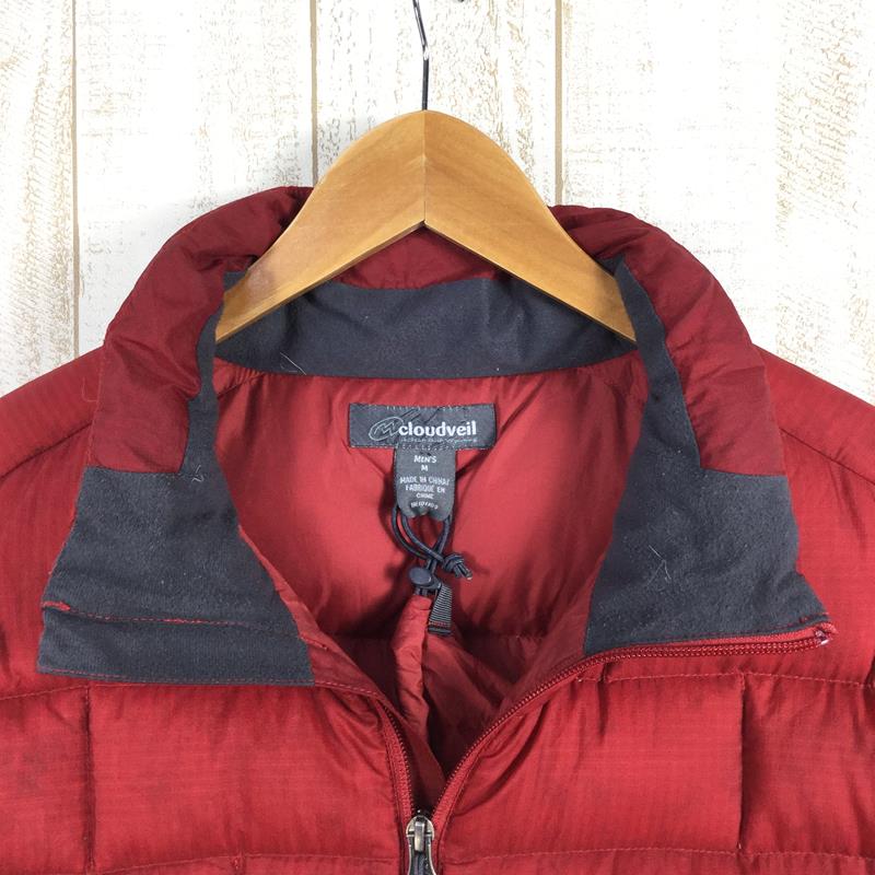 【Men's M レッド系】 Cloudveil ( クラウドベイル ) インバージョン ダウン ジャケット Inversion Down Jacket 700Fp メーカー消滅 入手困難 CV04621 International Men's Pompeii R