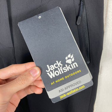 【Women's 36 ブラック系】 Jackwolfskin ( ジャックウルフスキン ) エキソライト マウンテン パンツ Exolight Mountain Pants Alpinschule Innsbruck（山岳ガイド団体） ナイロン ウェア ボトムス ロング