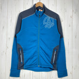 男式中蓝色 Ternua 保暖全拉链羊毛夹克 (z00053535)