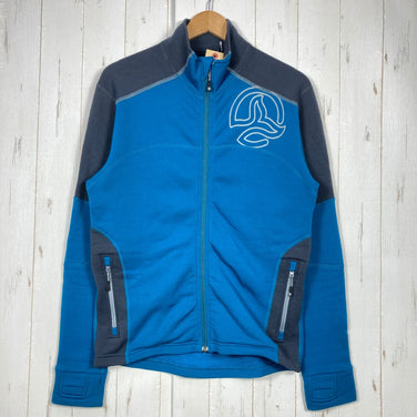 男式中蓝色 Ternua 保暖全拉链羊毛夹克 (z00053535)