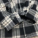 【Women's S ブラック系】 The North Face ( ザ・ノースフェイス ) × ナナミカ パープルレーベル ツイル チェック シャツ Twill Check Shirt NT3958N Asian Women's 化繊 ロングスリーブシャツ インナー - 【公式】2ndGEAR（セカンドギア）Webショップ【登山用品・アウトドア用品専門 買取販売店】