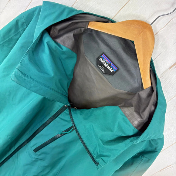 【Men's L グリーン系】 2022 Patagonia ( パタゴニア ) カルサイト ジャケット Calcite Jacket BRLG／Borealis Green GORE-TEX Paclite Plus 防水透湿シェル ポリエステル ウェア トップス