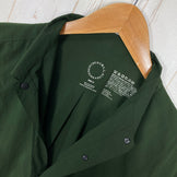 【Men's S グリーン系】 Yamatomichi ( 山と道 ) UL ショートスリーブ シャツ UL Short Sleeve Shirt			 ポリエステル ウェア トップス インナー シャツ ショートスリーブシャツ 化繊 z00060595  化繊 ショ