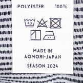 女式中灰色 Ridge Mountain Gear 基本款长袖衬衫条纹灰色/白色涤纶上衣