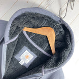 【Men's S グレー系】 Cloudveil ( クラウドベイル ) ボンディング シェルパ ニット ワッフル フーデッド フルジップ Bonded Sherpa Knit Waffle Hooded Full Zip コットン ウェア トップス インナー シ