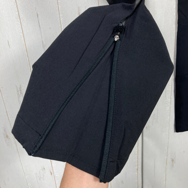 【Women's 38 ブラック系】 Jackwolfskin ( ジャックウルフスキン ) エキソライト マウンテン パンツ Exolight Mountain Pants Alpinschule Innsbruck（山岳ガイド団体） ナイロン ウェア ボトムス ロング