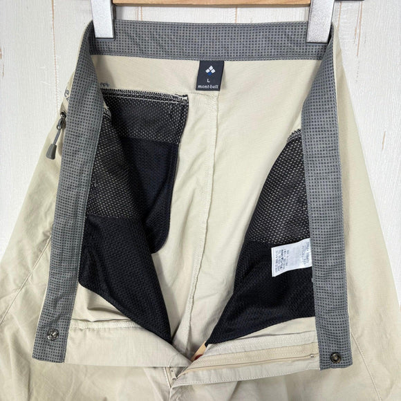 【Men's L ベージュ系】 Montbell ( モンベル ) ストレッチ O.D. ショーツ Stretch O.D. Shorts ナイロン ウェア ボトムス ショーツ ショートパンツ ソフトシェル z00055118  ソフトシェル ショーツ ショートパン