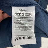 【Men's S ネイビー系】 Houdini ( フーディニ ) ゴー ジャケット Go Jacket リップストップ 2WAYストレッチ ポリエステル ウェア トップス アウター ジャケット ソフトシェル z00061234  ソフトシェル アウター ジャケット
