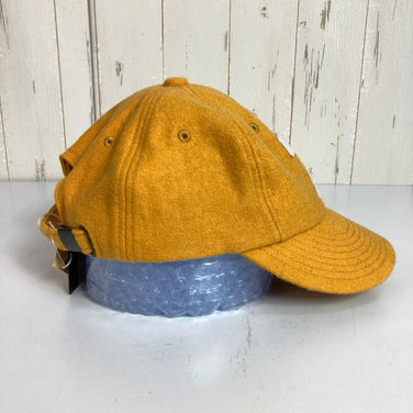 The North Face TNF Logo Flannel Cap (SG/Summit Gold) in Orange (One Size) - Wool, Apparel, Accessories, Headwear, Cap (z0005)