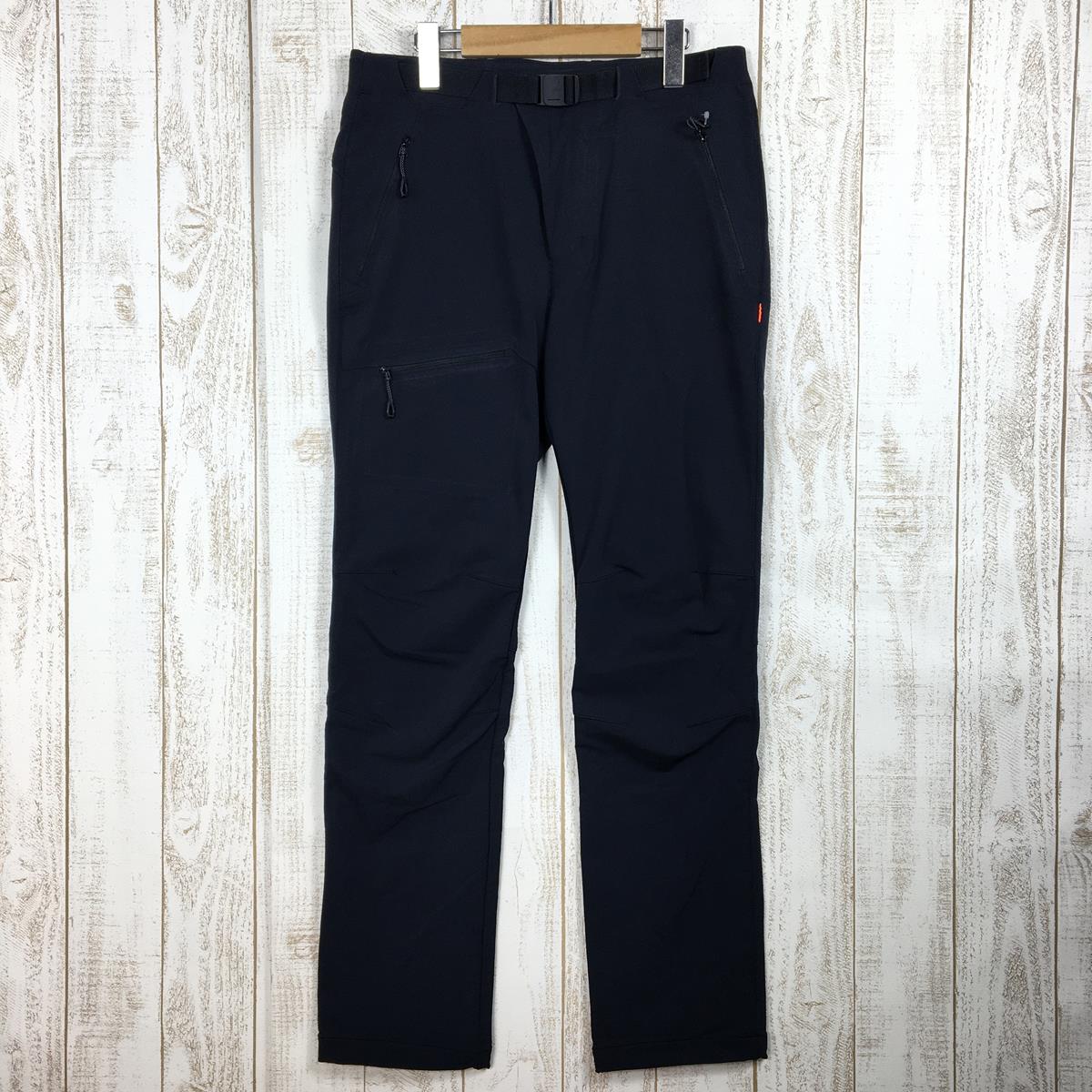 【Men's S ブラック系】 Mammut ( マムート ) ヤドキン ソフトシェル パンツ Yadkin So Pants ストレッチ 1021-00161 Men's  ソフトシェル ロングパンツ ボトムス ウェア