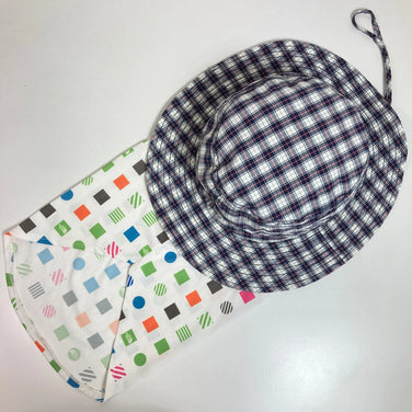 【OneSize ネイビー系】 The North Face ( ザ・ノースフェイス ) ネックゲイターシェード チェックハット ウェア ウェア小物 ヘッドウェア ハット z00052351 ハット ヘッドウェア ウェア小物 ウェア - 【公式】2ndGEAR（セカンドギア）Webショップ【登山用品・アウトドア用品専門 買取販売店】