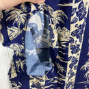 【Unisex M ネイビー系】 Paradice Bay（パラダイスベイ） アロハシャツ レーヨン ウェア トップス インナー シャツ ショートスリーブシャツ  z00055543   ショートスリーブシャツ インナー シャツ トップス ウェア-5
