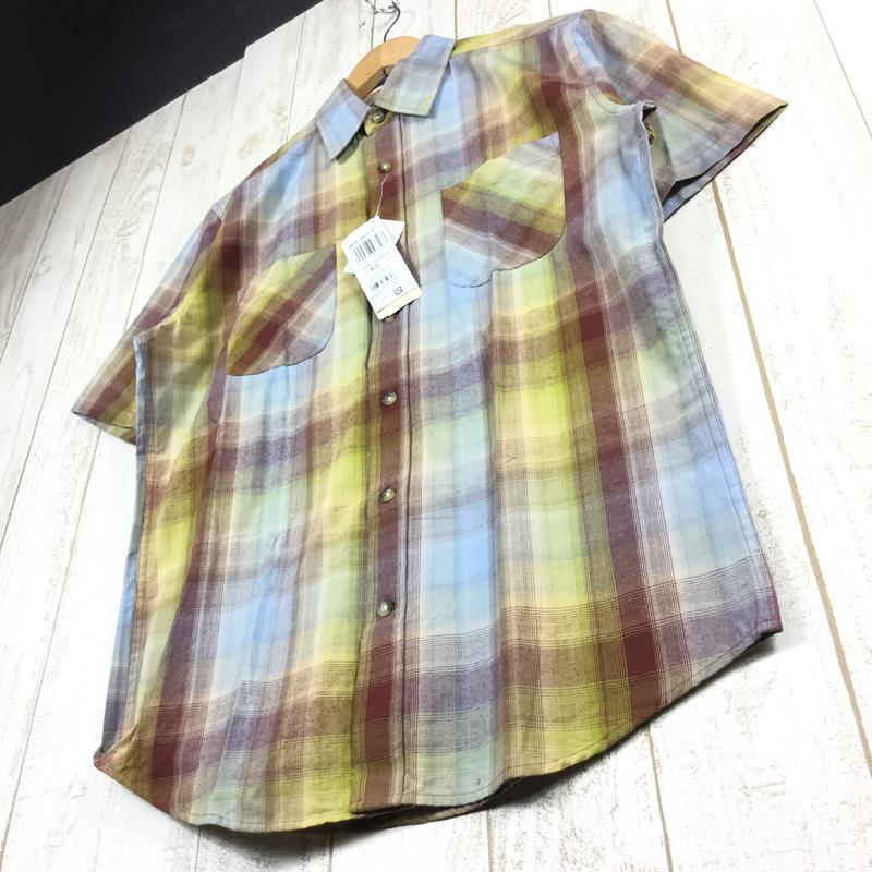 【Men's XS ブルー系】 Pendleton ( ペンドルトン ) ショートスリーブ ウェーブ シャツ Men's  コットン ショートスリーブシャツ インナー シャツ トップス ウェア