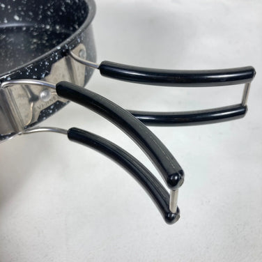 [One Size Black] Evernew Aluminum Frying Pan #18 Marble (Z00054639)