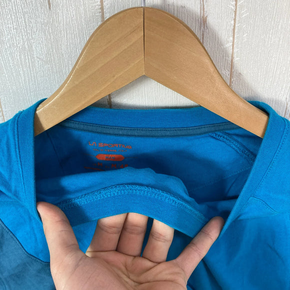 【Men's M ブルー系】 La Sportiva ( ラ・スポルティバ ) クリンティーク ティーシャツ Climbique T-Shirt オーガニックコットン ウェア トップス インナー シャツ ショートスリーブTシャツ クルーネック コットン z0005
