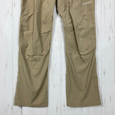 【Men's L ベージュ系】 Montbell ( モンベル ) サニーサイドパンツ Men's Sunny Side Pants Men's 1WAYストレッチ リップストップ はっ水加工 ナイロン ウェア ボトムス ロングパンツ ソフトシェル z0006137