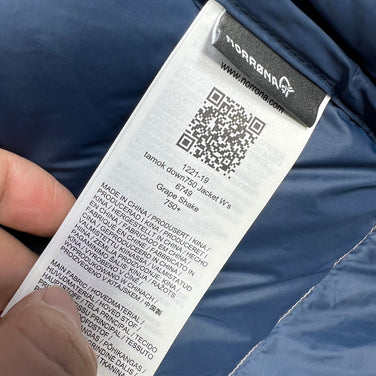 【Women's M パープル系】 Norrona ( ノローナ ) タモック ダウン750 ジャケット ウィメンズ Tamok Down750 Jacket W's 1221-19 6749 GRAPE SHAKE z00056107 6749 GRAPE SHAKE