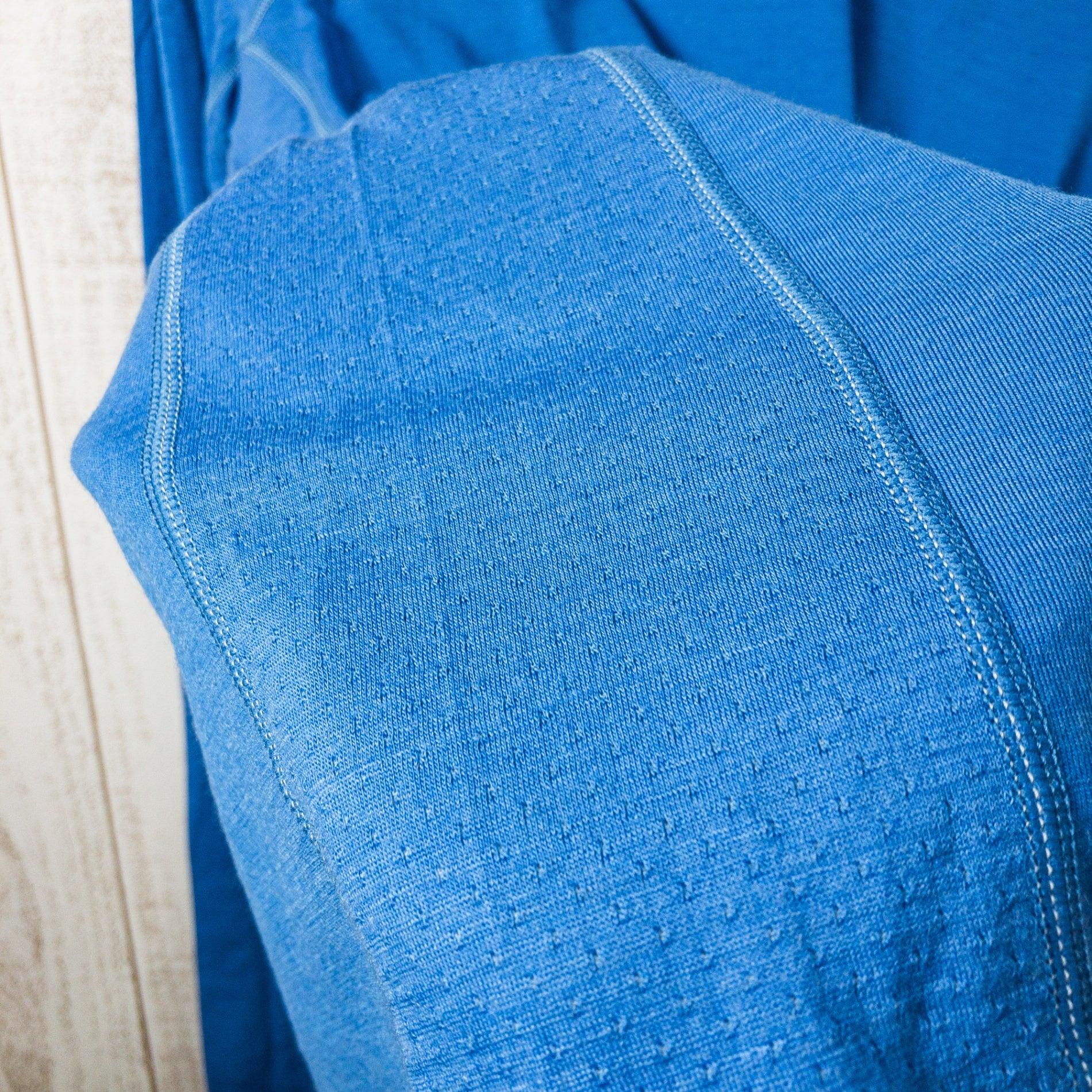 【Men's M ブルー系】 Icebreaker ( アイスブレーカー ) 150 ゾーン ロングスリーブ クルー 150 ZONE LS CREWE メリノウール ウェア トップス インナー シャツ ロングスリーブTシャツ クルーネック ウール z000510 - 【公式】2ndGEAR（セカンドギア）Webショップ【登山用品・アウトドア用品専門 買取販売店】