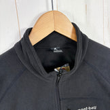 【Men's M ブラック系】 Montbell ( モンベル ) シャミース ジャケット Men's Chameece Jacket Men's 薄手フリース ポリエステル ウェア トップス アウター ジャケット フリース z00061267  フリース アウター