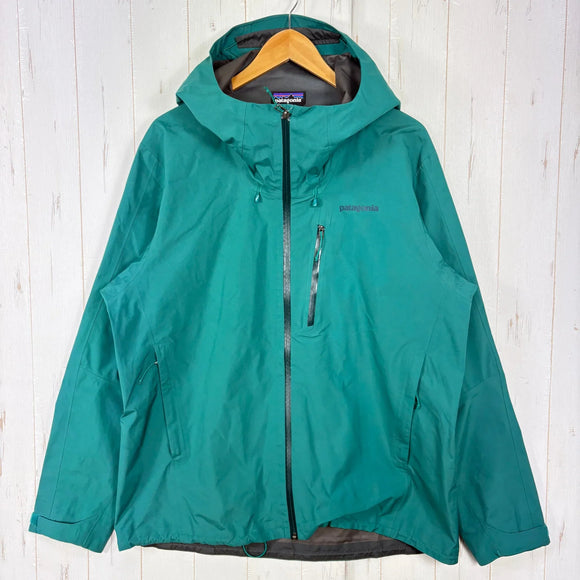 【Men's L グリーン系】 2022 Patagonia ( パタゴニア ) カルサイト ジャケット Calcite Jacket BRLG／Borealis Green GORE-TEX Paclite Plus 防水透湿シェル ポリエステル ウェア トップス