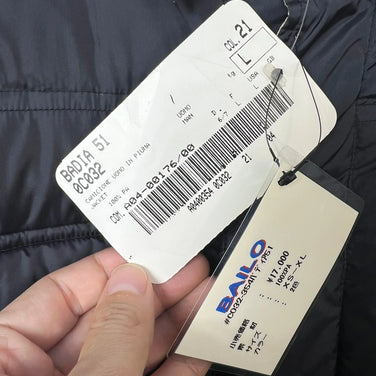 【Men's L ネイビー系】 Bailo ( バイロ ) カミショーネ ウォモ インサレーション ピューマ ジャケット Camicione Uomo In Piuma Jacket ダウン ウェア トップス アウター ジャケット ダウンインサレーション z0005