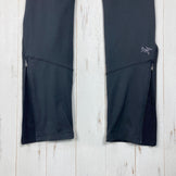 【Men's S ブラック系】 Arcteryx ( アークテリクス ) トリノ タイツ Torino Tights 寒冷期向け 防風 トレイルランニングパンツ ポリエステル ウェア ボトムス ロングパンツ フリース GORE-TEX Windstopper ( ゴ