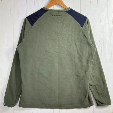 【Men's S グリーン系】 Mammut ( マムート ) イノミナータ ライト ミッドレイヤー クルーネック アジアンフィット Innominata Light ML Crew Neck AF ポリエステル ウェア トップス アウター ジャケット フリース z - 0