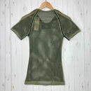 【Men's S/M グリーン系】 Millet ( ミレー ) ドライナミック メッシュ ショートスリーブ DRYNAMIC MESH SHORT SLEEVE ポリプロピレン ウェア トップス インナー シャツ ショートスリーブTシャツ クルーネック 化繊 z000-2