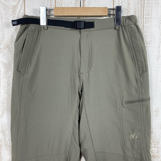 【Men's S ベージュ系】 Millet ( ミレー ) ウォーム ストレッチ イージー パンツ Warm Stretch Easy Pant 保温 MIV01629 Men's  コットン ロングパンツ ボトムス ウェア