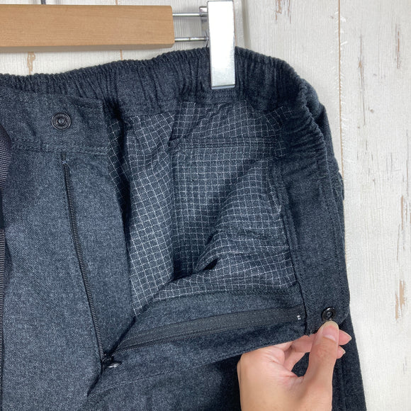 【Men's L ブラック系】 2025 Yamatomichi ( 山と道 ) メリノ ファイブポケット パンツ Merino 5-Pocket Pants Charcoal コーデュラナイロン リップストップ 日本製 メリノウール ウェア ボトムス ロングパンツ