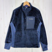 【Women's M ネイビー系】 Montbell ( モンベル ) クリマエア ジャケット Women's CLIMAAIR Jacket Women's DKNV サムホール ストレッチパネル ポリエステル ウェア トップス アウター ジャケット フリース z00