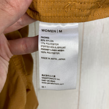 【Women's M イエロー系】 2022 Yamatomichi ( 山と道 ) ファイブポケット ショーツ ライト 5-Pocket Shorts Light パーテックス エクイリブリウム ナイロン ウェア ボトムス ショーツ ショートパンツ  z0006102