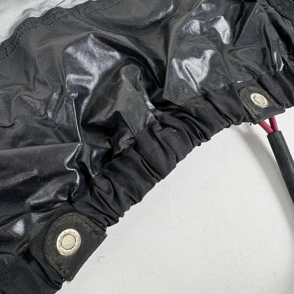 【Unisex S ブラック系】 Isuka ( イスカ ) ゴアテックス ライトスパッツ フロントジッパー S GORE-TEX Light Gaiters Front Zipper S GORE-TEX 防水透湿 フロントジッパー ナイロン ウェア ウェア小物 ゲ