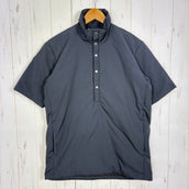 【Unisex S ブラック系】 Houdini ( フーディニ ) オール ウェザー ティー ネック All Weather T-Neck 化繊ダウン ウェア トップス アウター ジャケット 化繊インサレーション プリマロフト・ゴールド・インサレーション・アクティブ