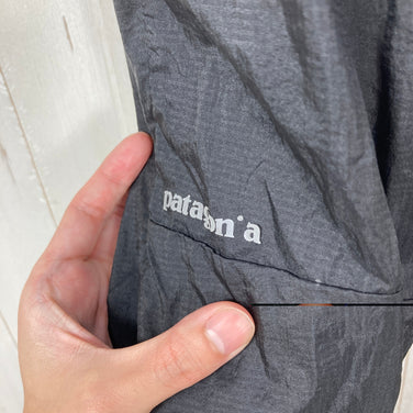 【Men's S ブラック系】 2016 Patagonia ( パタゴニア ) フーディニ パンツ Houdini Pants BLK / Black 生産終了モデル 入手困難 15D リップストップ DWR ポケッタブル ナイロン ウェア ボトムス ロングパンツ