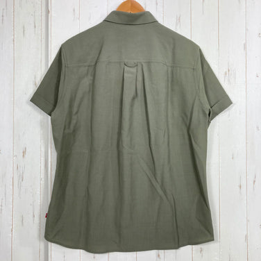 [Men's M Green] Aclima Leisurewool Woven Short Sleeve Shirt 105980 25 Ranger Green z00058205 25 R