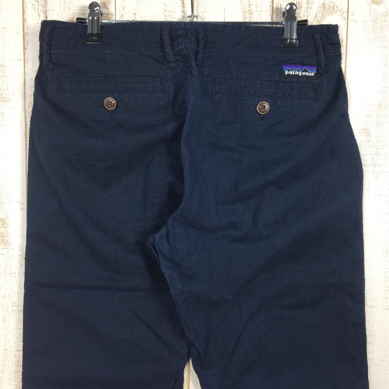 【Men's 31 ネイビー系】 Patagonia ( パタゴニア ) プラム ライン パンツ Plumb Line Pants ヘンプ オーガニック コットン 生産終了モデル 入手困難 58240 International Men's BLB Blue Blac