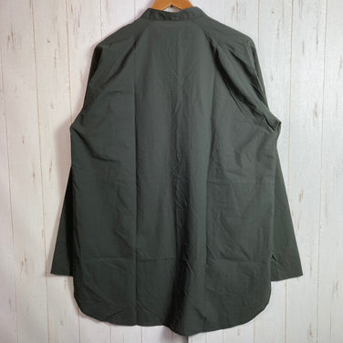 【Unisex 5 グリーン系】 Axesquin Elements ( アクシーズクインエレメンツ ) 軽くて涼しいロングシャツ クロミドリ ナイロン ウェア トップス インナー シャツ ロングスリーブシャツ 化繊 z00056508 クロミドリ 化繊 ロングスリー