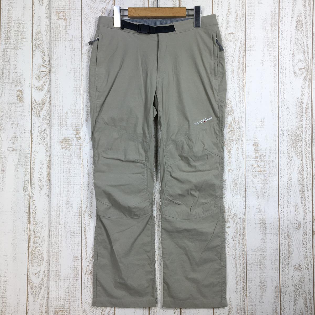 【女款M短象牙色】Montbell Sunny Side Pants Soft Shell 1105487 亚洲女式软壳长裤 下装