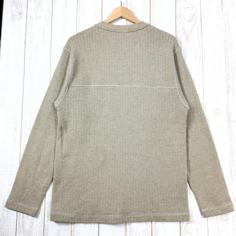 【Men's M ベージュ系】 Patagonia ( パタゴニア ) チャンネル ウール Vネック セーター Channel Wool V-Neck Sweater 生産終了モデル 入手困難 51306 International Men's 176 Retro