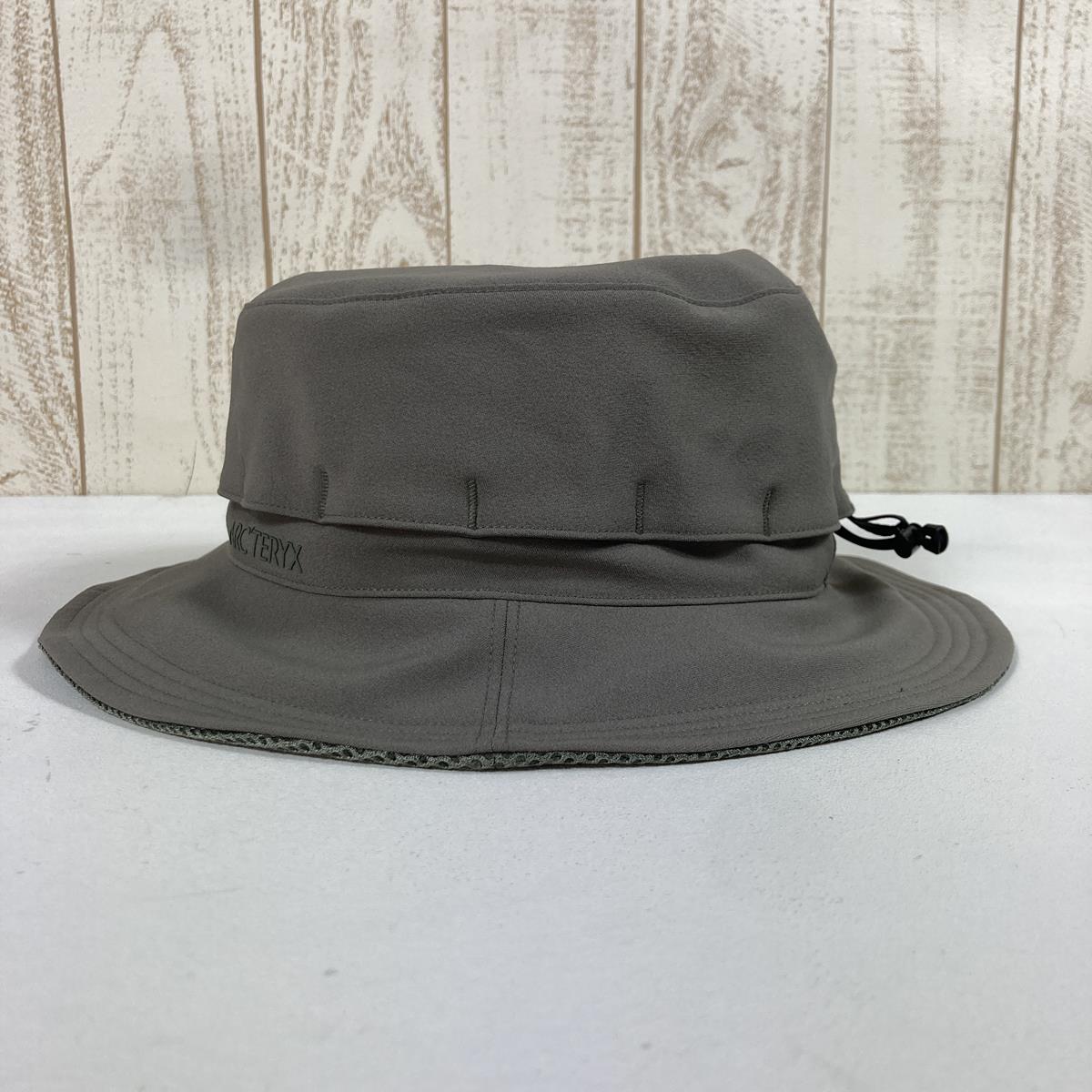 【男女通用 S/M 绿色】Arcteryx Cranbrook Hat 遮阳遮阳帽 X000006483/L08445000 男女通用 018570 草帽头饰耐磨小号