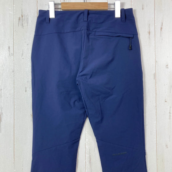 【Women's S ネイビー系】 Mammut ( マムート ) トレッカー 3.0 ソフトシェル パンツ アジアンフィット Trekkers 3.0 SO Pants AF ナイロン ウェア ボトムス ロングパンツ ソフトシェル z00057376  ソフトシェル