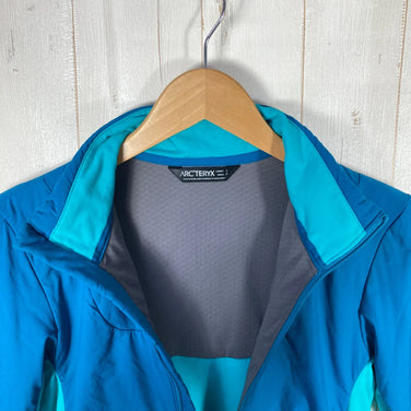 Arcteryx Gaea Jacket, Women's, Small, Blue. Polartex Alpha Active Insulation, Nylon, Outerwear, Synthetic Insulation, Z00054518.