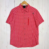 【Men's M レッド系】 Millet ( ミレー ) ミジャム ショートスリーブ シャツ Mijum Short Sleeve Shirt ナイロン ウェア トップス インナー シャツ ショートスリーブシャツ 化繊 z00057536  化繊 ショートスリー