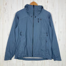 【Women's L グレー系】 Finetrack ( ファイントラック ) フロウ ラップ フーディ Flow Wrap Hoody ブルーグレー エバーブレスエア ニットラミネート ナイロン ウェア トップス アウター ジャケット ソフトシェル z0006112-1