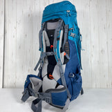 【Women's OneSize ブルー系】 Deuter ( ドイター ) エアーコンタクト プロ 65+15 SL Air Contact Pro 65+15 SL デニム / ミッドナイト ナイロン バッグ ストレージ バックパック 容量【55L～79L】 z0006005