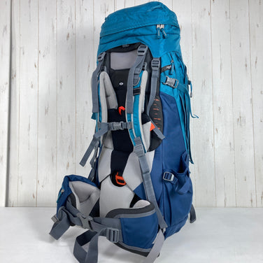 【Women's OneSize ブルー系】 Deuter ( ドイター ) エアーコンタクト プロ 65+15 SL Air Contact Pro 65+15 SL デニム / ミッドナイト ナイロン バッグ ストレージ バックパック 容量【55L～79L】 z0006005