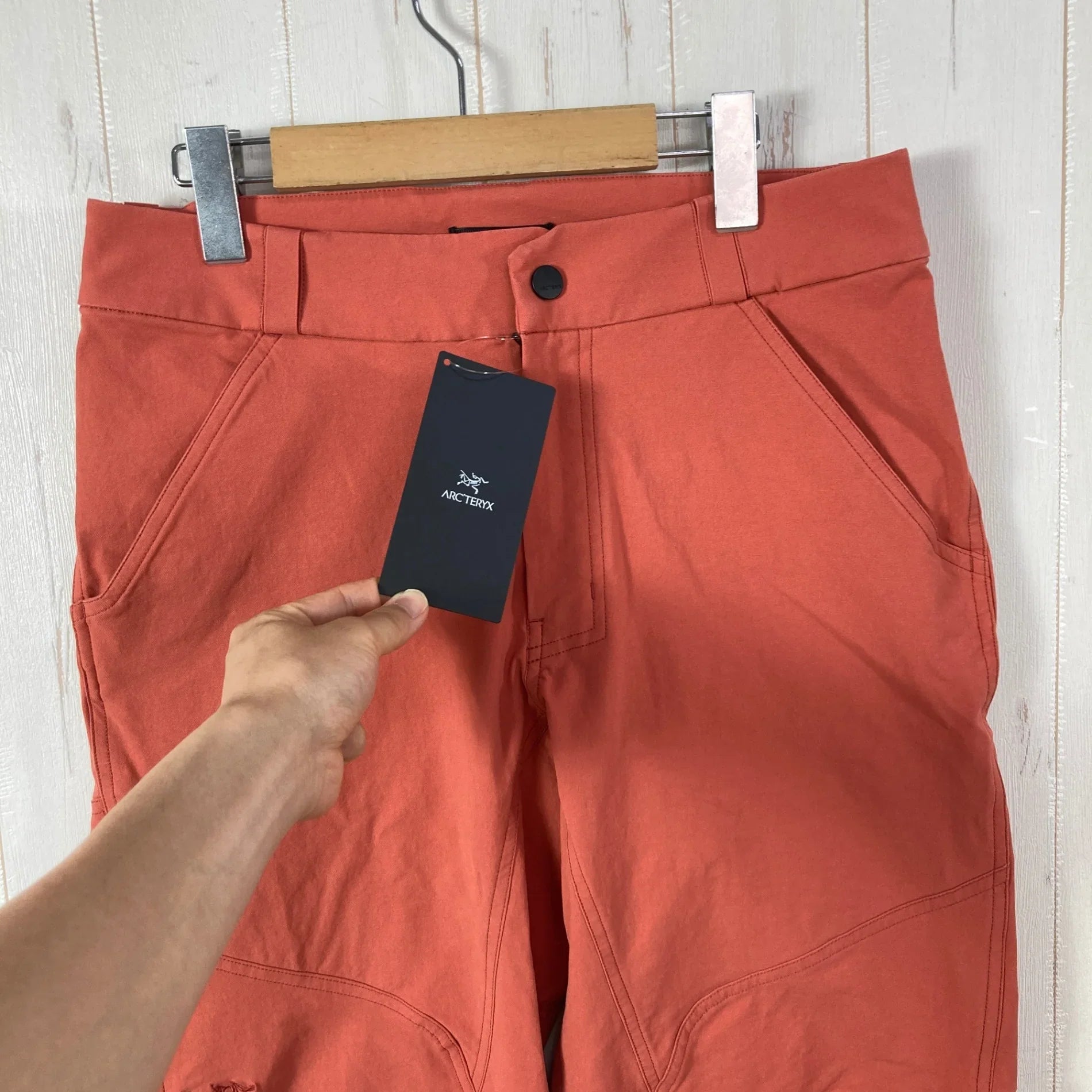 【Men's 30-Short ピンク系】 Arcteryx ( アークテリクス ) クロニン コットン パンツ Cronin Cotton Pant Stone Red コットン ウェア ボトムス ロングパンツ コットン Men's 30-Short ピンク系】 Arcteryx ( アークテリクス ) クロニン