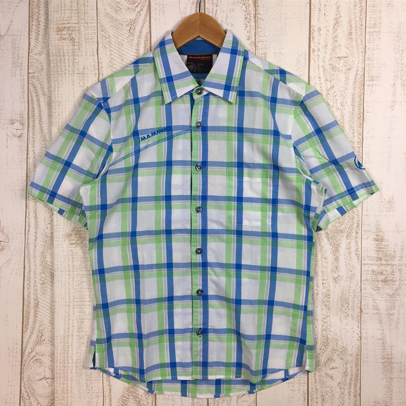 【Men's S ホワイト系】 Mammut ( マムート ) パシフィック クレスト シャツ Pacific Crest Shirt ショートスリーブ 1030-01970 Men's  コットン ショートスリーブシャツ インナー シャツ トップス ウェア